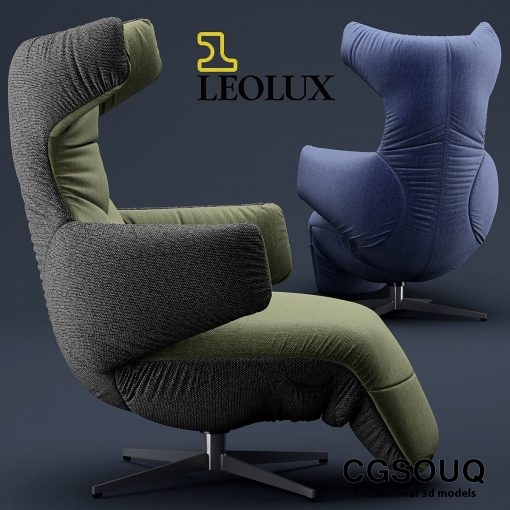 leolux SAPHIRA Armchair 3D model (44)