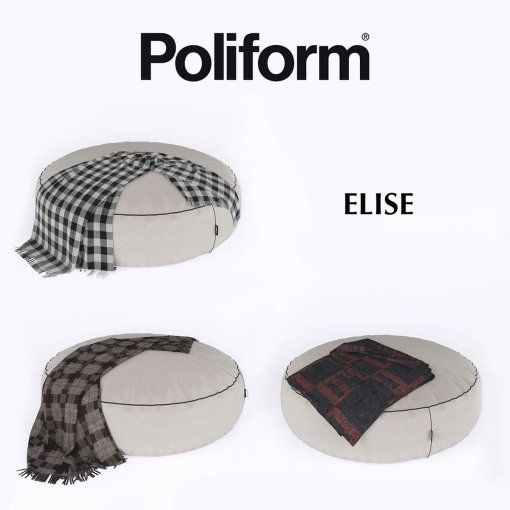 Poof Poliform Elise Pouf 3D model 02